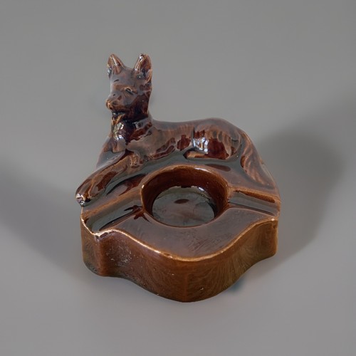 Cendrier vintage chien - cendrier,