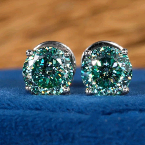 Boucles oreilles clous en - boucles,