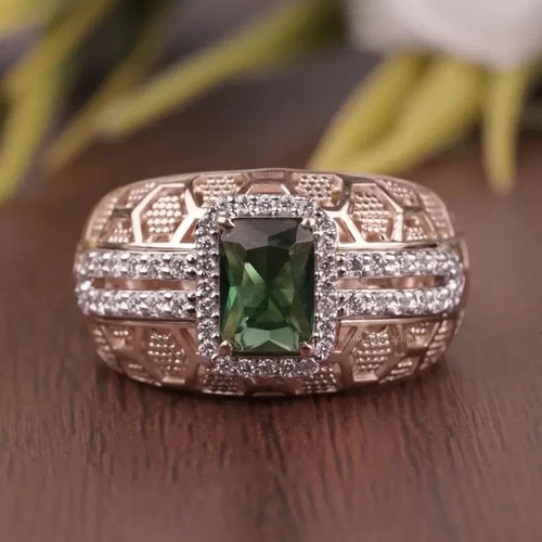 bague homme or 18 carat