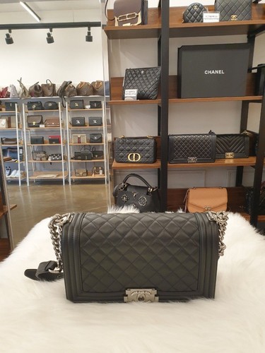 Chanel sac boy medium - boy, cuir