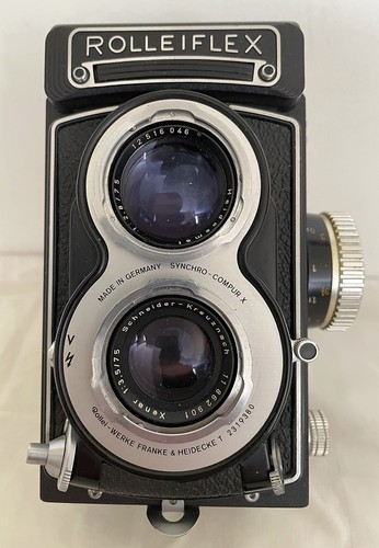 Rolleiflex white face - t,