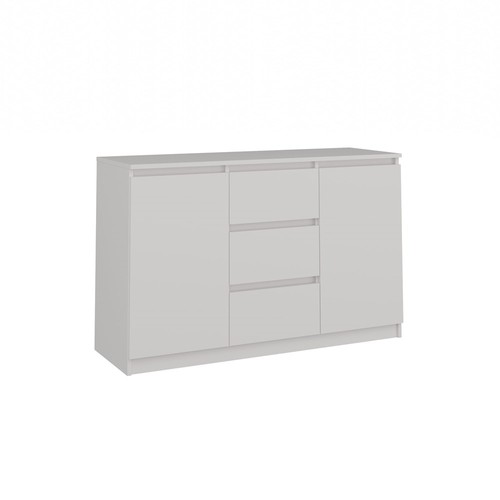 Meuble blanc 2d3s 120 - blanc,