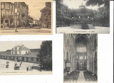 51 - Lot de 4 cartes postales