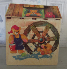 Boîte musicale à tirette en