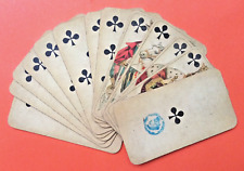 c. 1900 - JEU ANCIEN TAROT FRANCAIS GRIMAUD 78 cartes à jouer - No indices (-1)