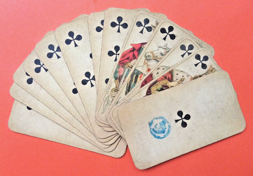 1900 jeu ancien tarot - c.,