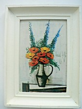 Bernard Buffet CP Art encadrées Papillon Les Pavots 1959-64 Coll Maurice Garnier