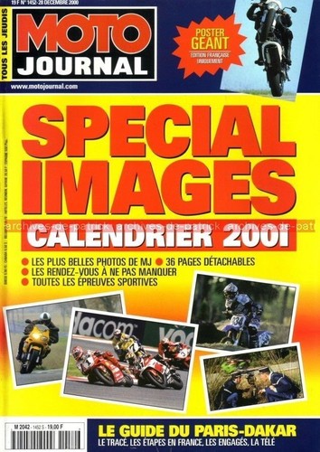 Moto journal 1452 honda - moto, vtr