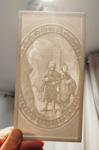Intaille ancienne plaque - intaille,