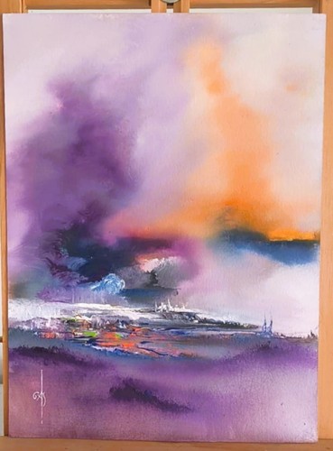 Peinture huile paysage - peinture, -paysage