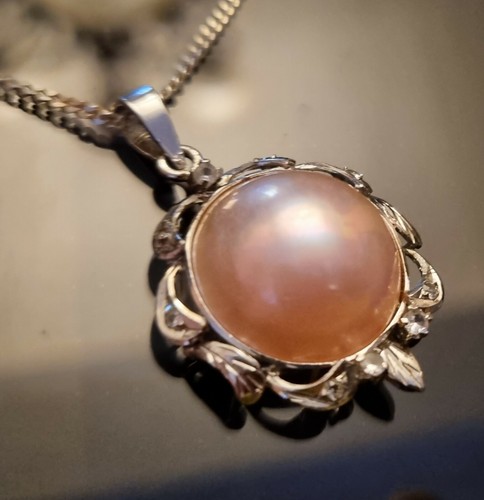 Collier vintage chaine argent - collier,