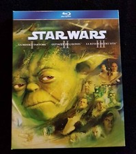Coffret Blu ray Star Wars Trilogie Episodes 1-3