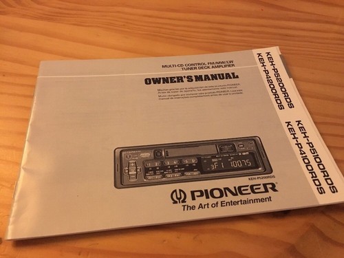 Pioneer keh p5200 p4200 - pioneer,
