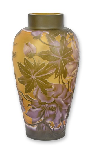Vase verre galle - verre, galle-style