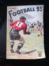 LES CAHIERS DE L'EQUIPE NUMÉRO SPÉCIAL FRANCE FOOTBALL 55 1955