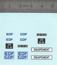 Décalcomanie "EDF GDF"