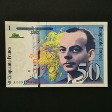 BILLET 50 FRANCS SAINT EXUPERY