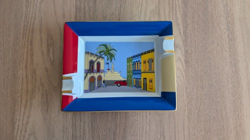 Cendrier cigares elie bleu - elie,