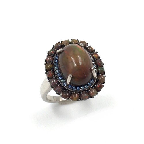 Bague argent massif 925 - en,