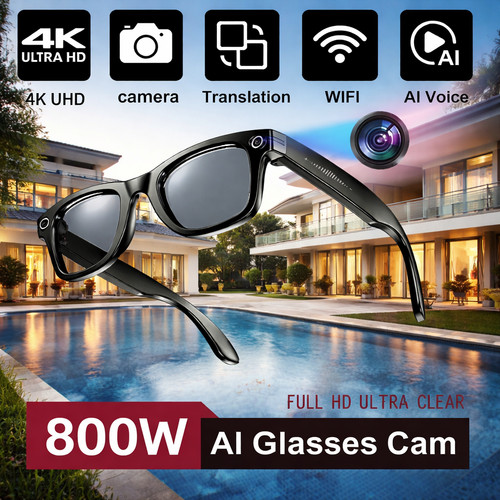 Lunettes caméra bluetooth - caméra,