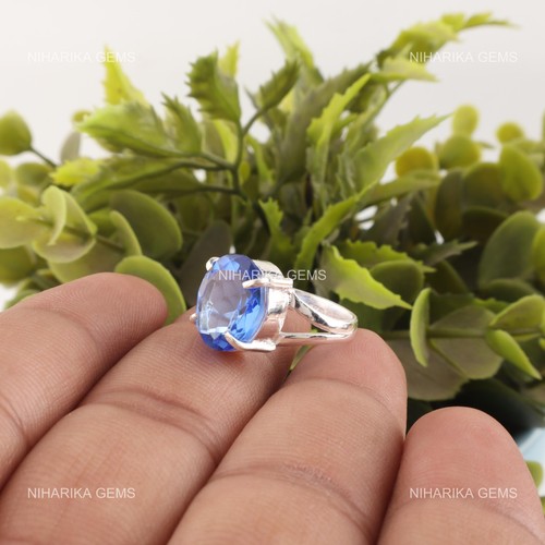 Bague solitaire artisanale - bague,