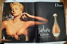 Publicité papier Parfum. Perfume Ad  C. Dior J'adore l'absolu de 2008