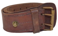 Ceinturon en cuir officier