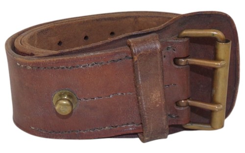 Ceinturon cuir officier - ceinturon, en