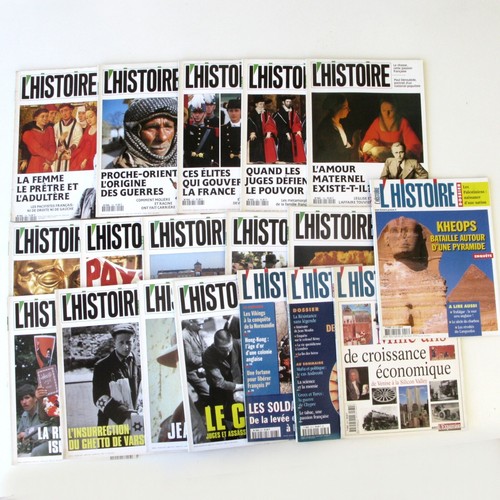 Lot revues histoire - 18, l'histoire