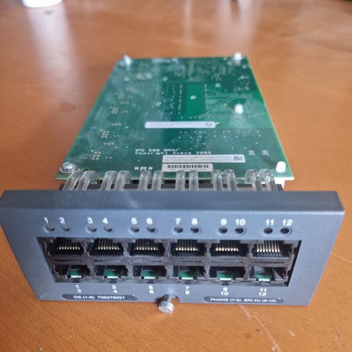 Avaya ip500 bri4 trunk - avaya, card