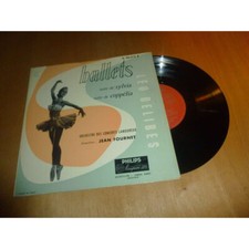 JEAN FOURNET Sylvia et Coppélia LEO DELIBES - PHILIPS disque 25cm / 10"