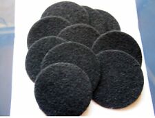 LOT DE 10 TISSUS PATCH SUPPORT SCRATCH ARRIERE ATTACHE FEMELLE 90MM