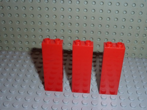 Lego red bricks - 3, set