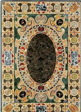 122cm x 81.3cm Noir Marbre