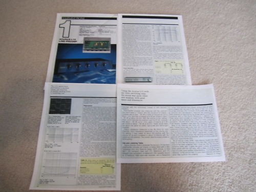 Acurus l10 preamp review - acurus,