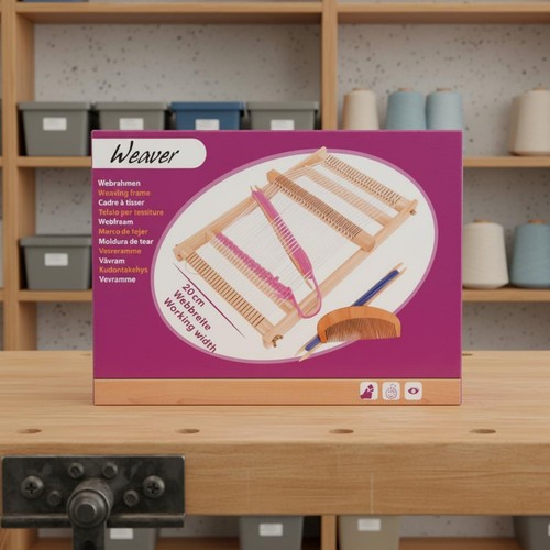Mini métier tisser bois - mini, à