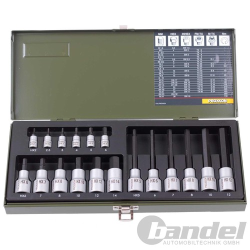 Proxxon coffret embouts - proxxon,