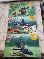 Lego Notice Instruction De Montage Lego 31088 Les Créatures Sous Marines 3en1