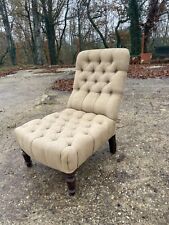 Fauteuil Chauffeuse avec tissu