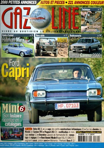 Gazoline n0175 ford - 11, capri