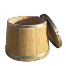 Pétrin en Pin avec Couvercle