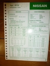 SD22 - Fiche Technique Nissan