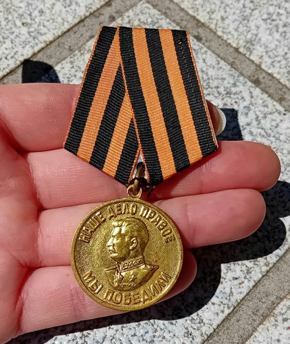 Médaille soviétique russe