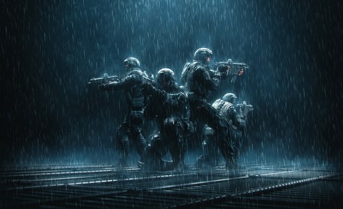 Military dark artwork soldier - military,