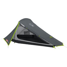 Coleman Bedrock 2 Personnes Tente de Camping Tunnel Festival Voyage Roue Gris