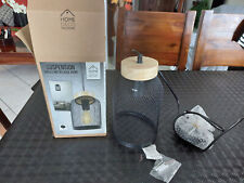 The Home Deco Factory Suspension cloche grille métal noir Suspension 