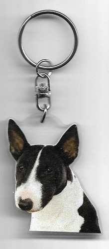 Bull terrier chien porte cles - chien,
