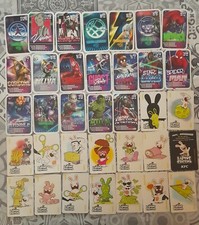 Lot De 19  Cartes Marvel 2021 + 16 Carts Lapins Crétins  2020 Sans Doublons !!!