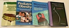 Lot 4 books on OBESITY
