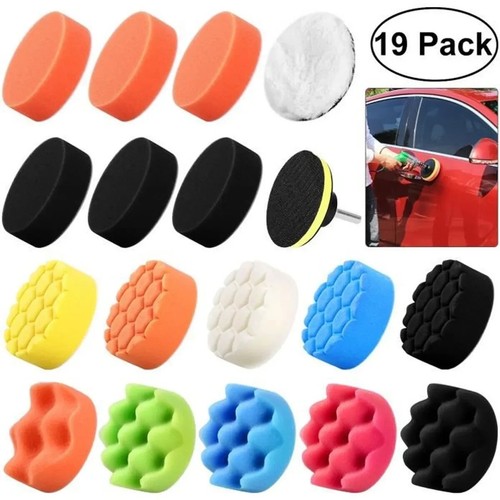 19pcs éponge polissage - polissage, auto